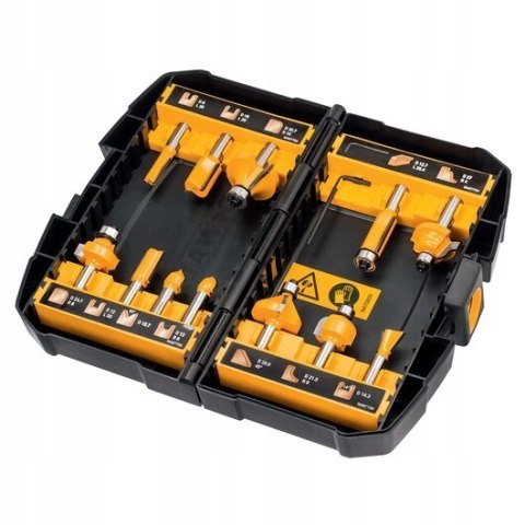 ZESTAW FREZÓW 15 EL. DEWALT