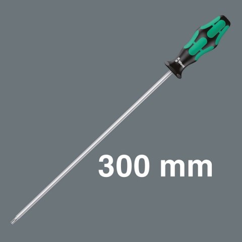 ZESTAW WKRĘTAKÓW KRAFTFORM TORX, TRZPIEŃ 300MM, 4SZT. WERA