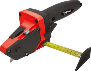 NÓŻ Z MIARĄ ZWIJANĄ DO CIĘCIA PŁYT GK YATO