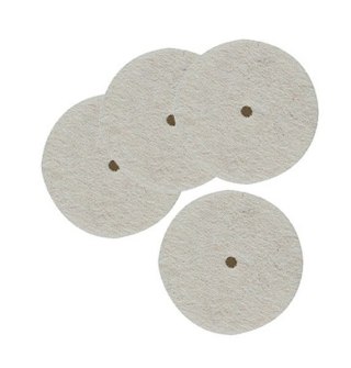 TARCZE POLERSKIE FILCOWE, KOŁO 10 SZT. PROXXON