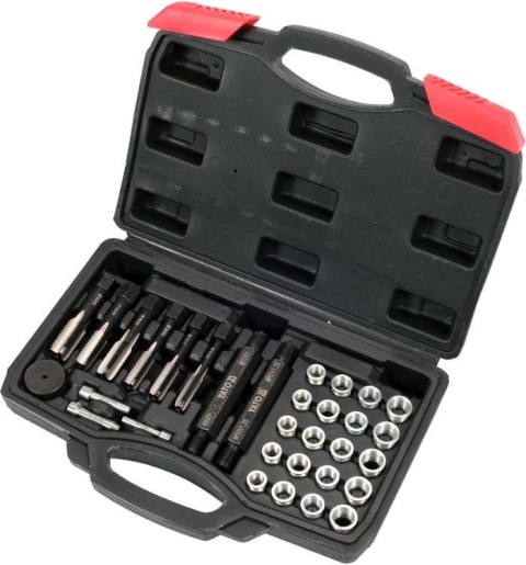 ZESTAW NAPRAWCZY GWINTÓW ŚWIEC ŻAROWYCH YATO