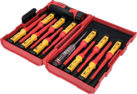 ZESTAW WKRĘTAKÓW VDE 13 ELEMENTÓW YATO