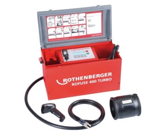 ZGRZEWARKA DO RUR ROWELD ROFUSE TURBO 400 ROTHENBERGER