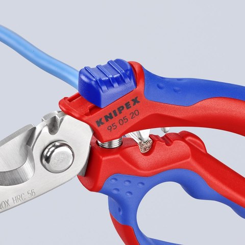 NOŻYCZKI KĄTOWE DLA ELEKTRYKÓW 160MM KNIPEX