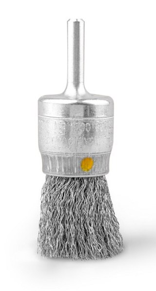SZCZOTKA PĘDZELKOWA DRUT KWASOODPORNY TRZPIEŃ 6MM, FI10MM UN