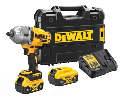AKUMULATOROWY KLUCZ UDAROWY 1/2'' XR 18V 2*5.0AH TSTAK 1355N DEWALT