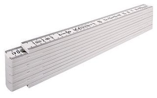 MIARKA SKŁADANA 2M, 1107 STABILA BIAŁA STABILA