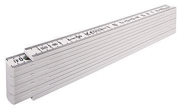 MIARKA SKŁADANA 2M, 1107 STABILA BIAŁA STABILA