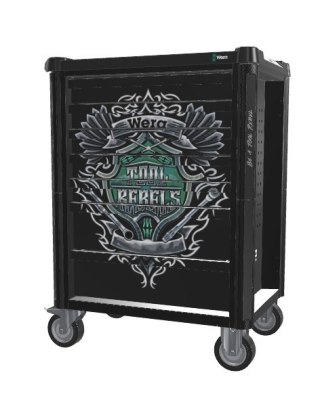 WÓZEK WARSZTATOWY 1 TOOL REBEL 9700 Z WYPOSAŻENIEM, 78CZ. WERA