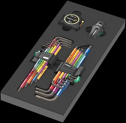 WÓZEK WARSZTATOWY 1 TOOL REBEL 9700 Z WYPOSAŻENIEM, 78CZ. WERA