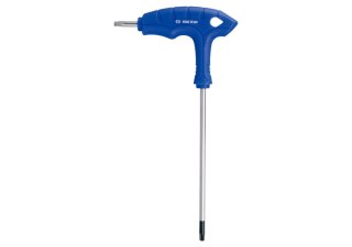 IMBUS Z UCHWYTEM ''L'' TORX/TORX Z OTWOREM T10*95MM KING TONY