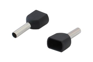 KOŃCÓWKA TULEJKOWA IZOLOWANA PODWÓJNA 2*1.5MM 10 SZTUK EPM