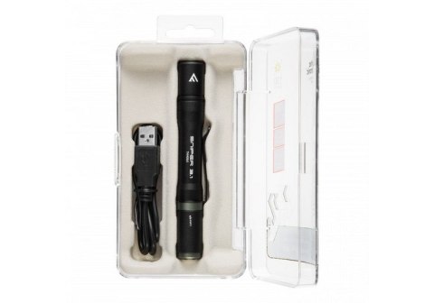 LATARKA RĘCZNA SNIPER 3.1 130LM ŁADOWALNA MACTRONIC