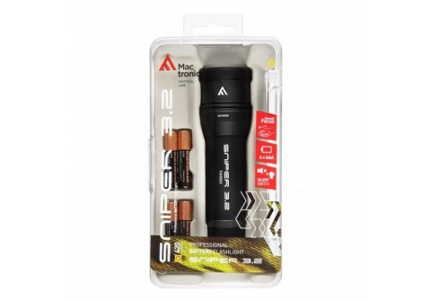 LATARKA RĘCZNA SNIPER 3.2, 420ML 4*AAA MACTRONIC