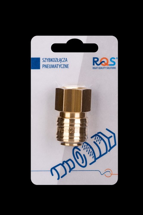 SZYBKOZŁĄCZE TYP 26 1/2'' GWINT WEWNĘTRZNY RQS RQS