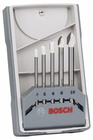 WIERTŁA DO SZKŁA I CERAMIKI CYL-9 SOFTCERAMIC 5 SZT. BOSCH