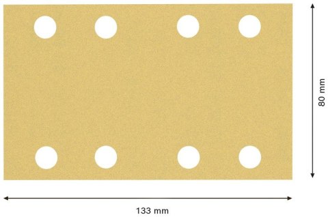 ARKUSZE ŚCIERNE EXPERT EXC470 80*133MM P120 10PC BOSCH