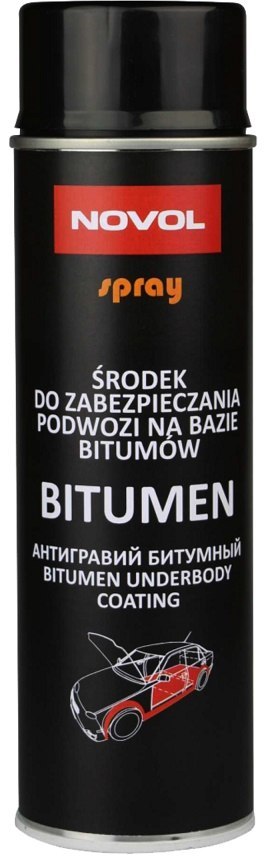 BITUMEN - ŚRODEK DO ZABEZPIECZANIA PODWOZI 500ML NOVOL
