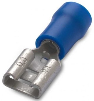 KOŃCÓWKA NASUWKA IZO.NIEB.2.5-6.3/0.8(25SZT)ZAK 0.25-1.5MMM2 BM GROUP