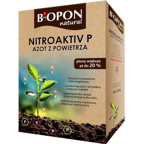 NATURAL NITROAKTIV P AZOT Z POWIETRZA 40G BOPON BIOPON