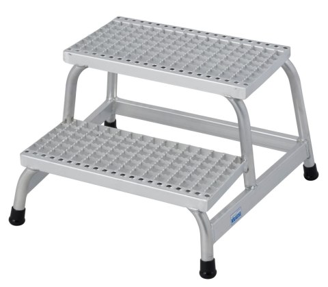 SCHODKI MONTAŻOWE KRATA ALUMINIOWA STABILO 2 STOPNIE KRAUSE