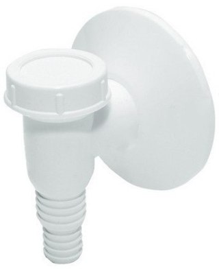 SYFON DO PRALKI NATYNKOWY BIAŁY UN