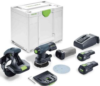 SZLIFIERKA KRAWĘDZIOWA AKUM. ES-ETSC 125 3.0 I-PLUS 2*3.0AH FESTOOL