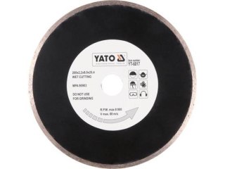 TARCZA DIAMENTOWA PEŁNA 200MM YATO