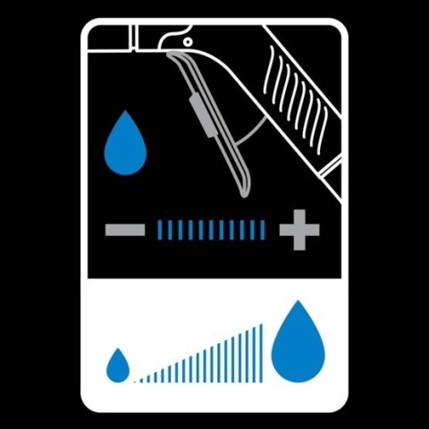 PISTOLET ZRASZAJĄCY 3-FUNKCYJNY FRONT CONTROL FISKARS