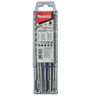 ZESTAW WIERTEŁ NEMESIS 2 SDS+ 12 SZT. MAKITA