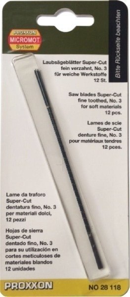 BRZESZCZOTY DO WYRZYNARKI, 34 ZĘBY, 12 SZT. PROXXON