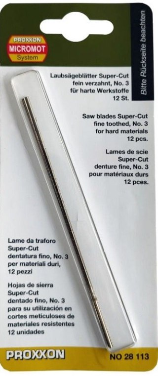 BRZESZCZOTY DO WYRZYNARKI, 41 ZĘBÓW, 12 SZT. PROXXON