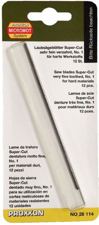 BRZESZCZOTY DO WYRZYNARKI, 50 ZĘBÓW, 12 SZT. PROXXON