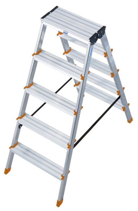 DRABINA ALUMINIOWA DWUSTRONNA DOPPLO 2*5 SZCZEBLI KRAUSE