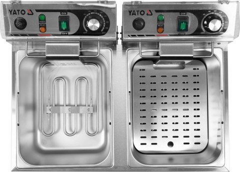 FRYTOWNICA PODWÓJNA 2*6L YATO GASTRO