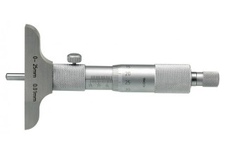 GŁĘBOKOŚCIOMIERZ MIKROMETRYCZNY 0-100MM LIMIT