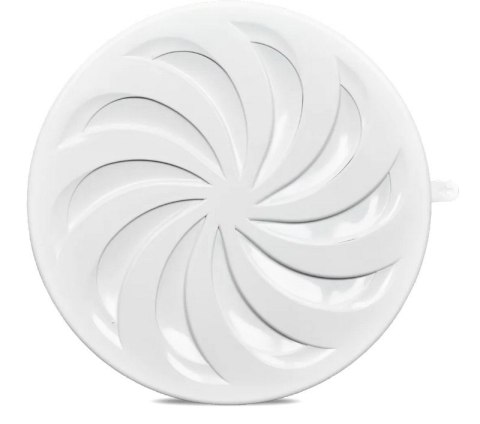 KRATKA WENTYLACYJNA OKRĄGŁA ZAMYKANA,REGULOW.80-150MM BIAŁA AIR ROXY