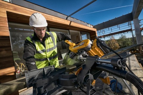 PILARKA UKOSOWA, UKOŚNICA AKUM. 2*54V XR 305MM 2*6.0AH DEWALT