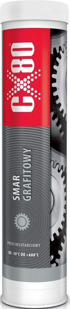 SMAR GRAFITOWY PRZECIWZATARCIOWY KARTUSZ 400G CX-80