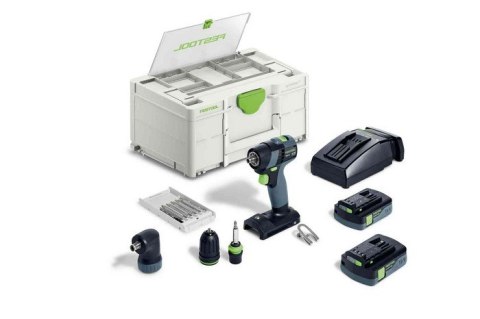 WIERTARKO-WKRĘTARKA AKUMULATOROWA TXS 18 C 3.0-SET 2*3.0AH FESTOOL