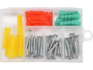 ZESTAW WKRĘTÓW I KOŁKÓW ROZPOROWYCH 52 SZT. YATO