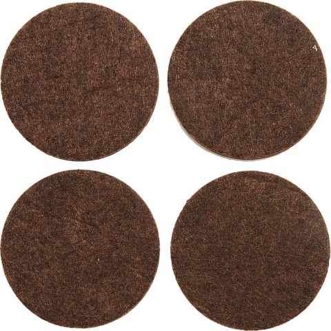 PODKŁADKI FILCOWE 40 MM BRĄZOWE VOREL