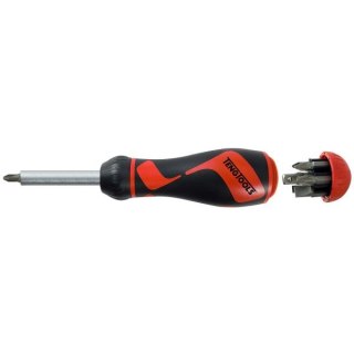 WKRĘTAK ZAPADKOWY + 6 GROTÓW, MDR908 TENG TOOLS