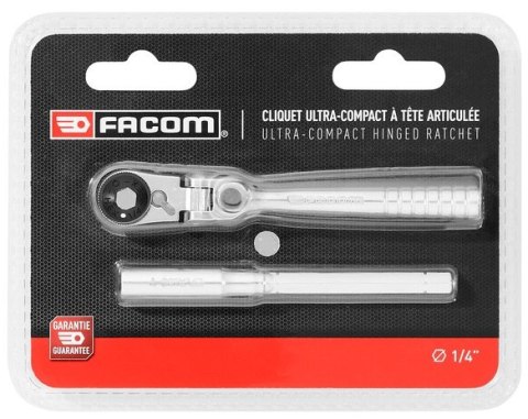 GRZECHOTKA KOMPAKTOWA 1/4'' FACOM