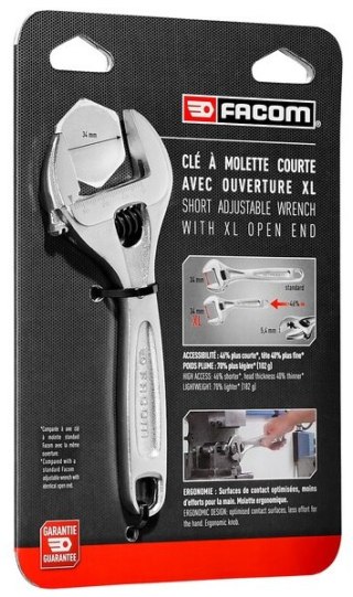 KLUCZ NASTAWNY CHROMOWANY 6 FACOM