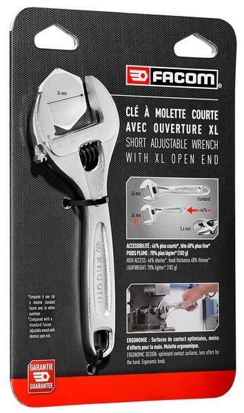 KLUCZ NASTAWNY CHROMOWANY 6 FACOM