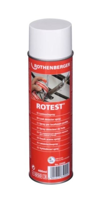 ROTEST SPRAY PIENIĄCY DO KONTROLI SZCZELNOŚCI ROTHENBERGER