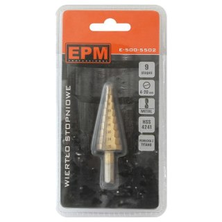 WIERTŁO STOPNIOWE 4-20MM EPM