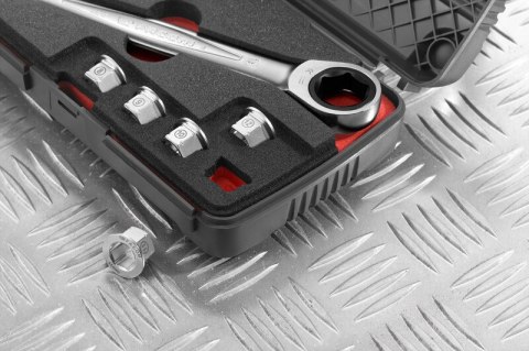 ZESTAW KLUCZY OCZKOWYCH Z GRZECHOTKĄ 11SZT. FACOM