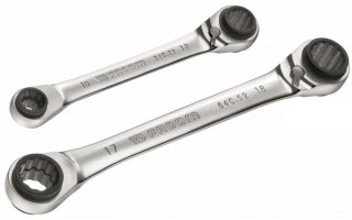 ZESTAW KLUCZY OCZKOWYCH Z GRZECHOTKĄ 2SZT. FACOM